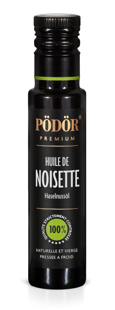 Huile de noisette du Piémont pressée à froid