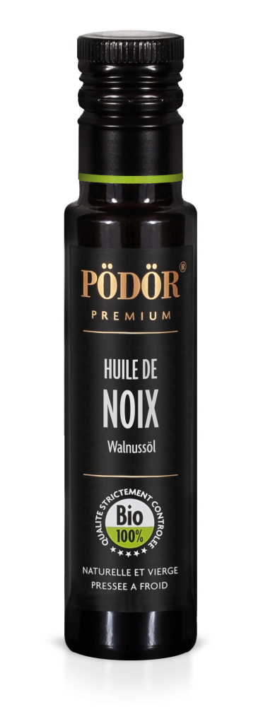Huile de noix bio pressée à froid