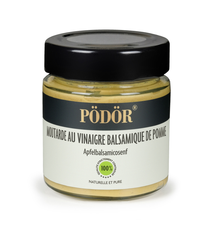 Moutarde au vinaigre balsamique de pomme