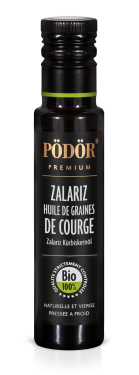 Huile de graines de courge, Zalariz, pressée à froid - bio