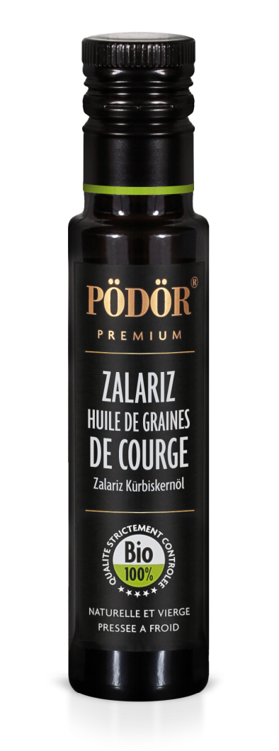 Zalariz huile de graines de courge bio pressée à froid