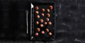 Truffes pralinées au vinaigre balsamique de pomme