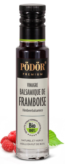 Vinaigre balsamique de framboise - bio