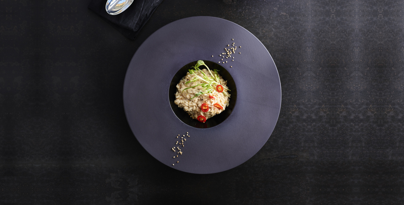 Risotto au sésame