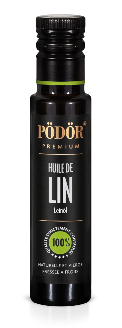 Huile de lin pressée à froid