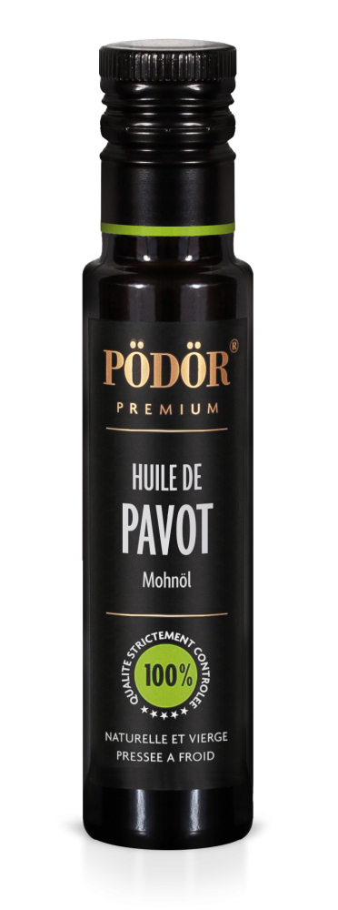 Huile de pavot pressée à froid