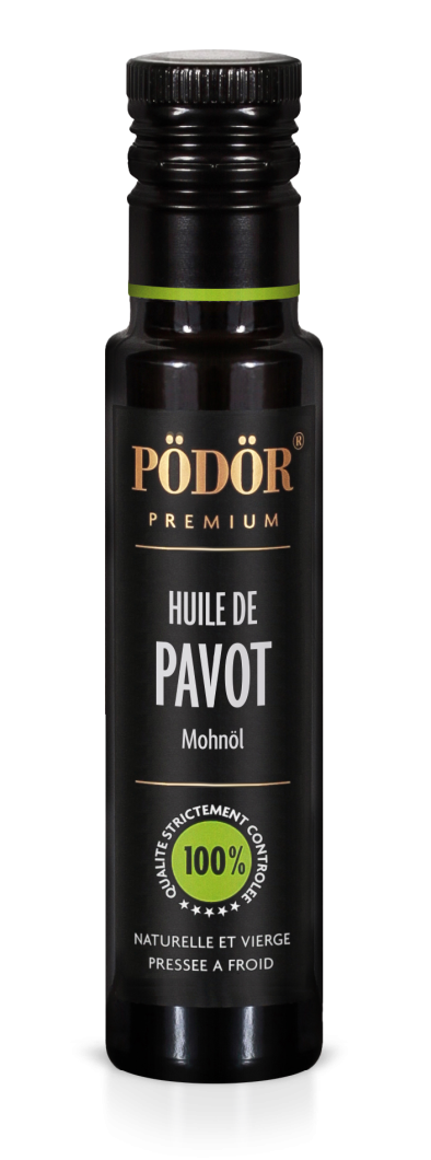 Huile de pavot pressée à froid