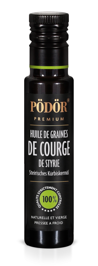 Huile de graines de courge de Styrie pressée à froid
