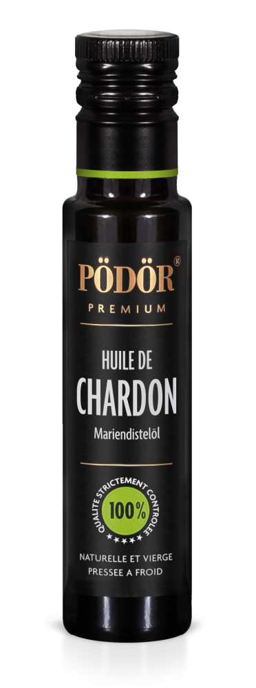 Huile de chardon pressée à froid