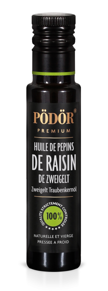 Huile de pépins de raisin de Zweigelt pressée à froid