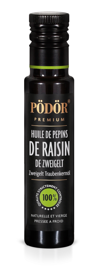 Huile de pépins de raisin de Zweigelt pressée à froid
