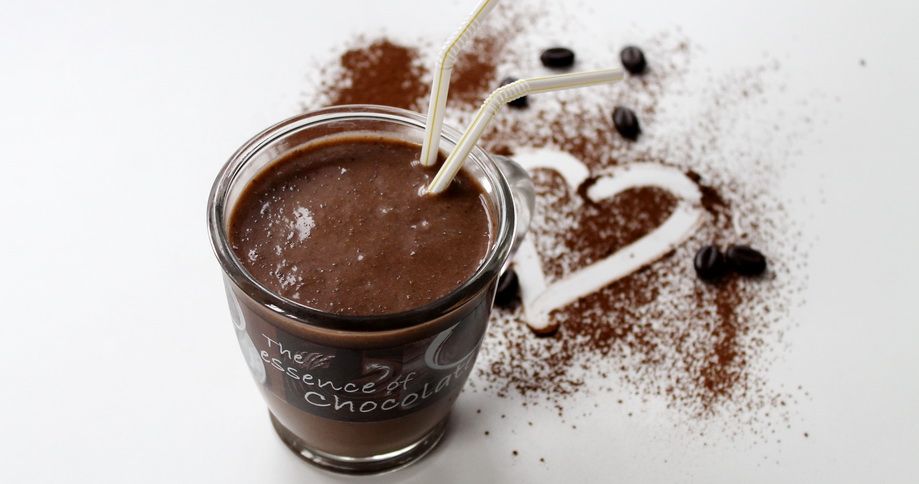 Shake au chocolat et à la chia