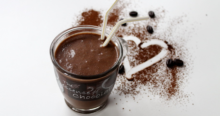 Shake au chocolat et à la chia