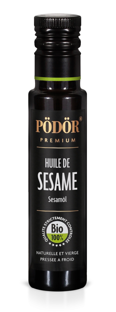 Huile de sésame bio pressée à froid