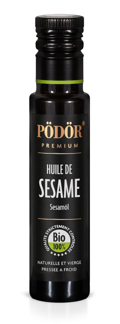Huile de sésame bio pressée à froid