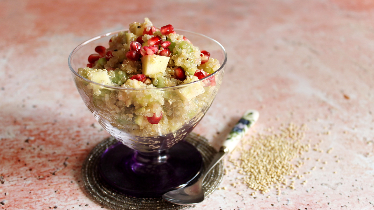 Salade de quinoa aux fruits