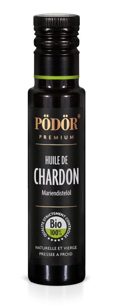 Huile de chardon bio pressée à froid