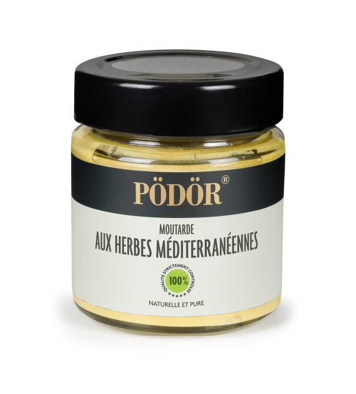 Moutarde aux herbes méditerranéennes